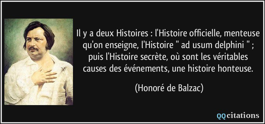 🙏OGoulaG Lélite2merde على تويتر: "“L'histoire est 1 suite de mensonges sur  lesquels on est d'accord.” #Bonaparte“Le Diable a 2 cornes,l'orgueil et le  mensonge”#DelVasto “L'histoire est un mensonge raconté par les  vainqueurs”#AdrienGoetz “Le