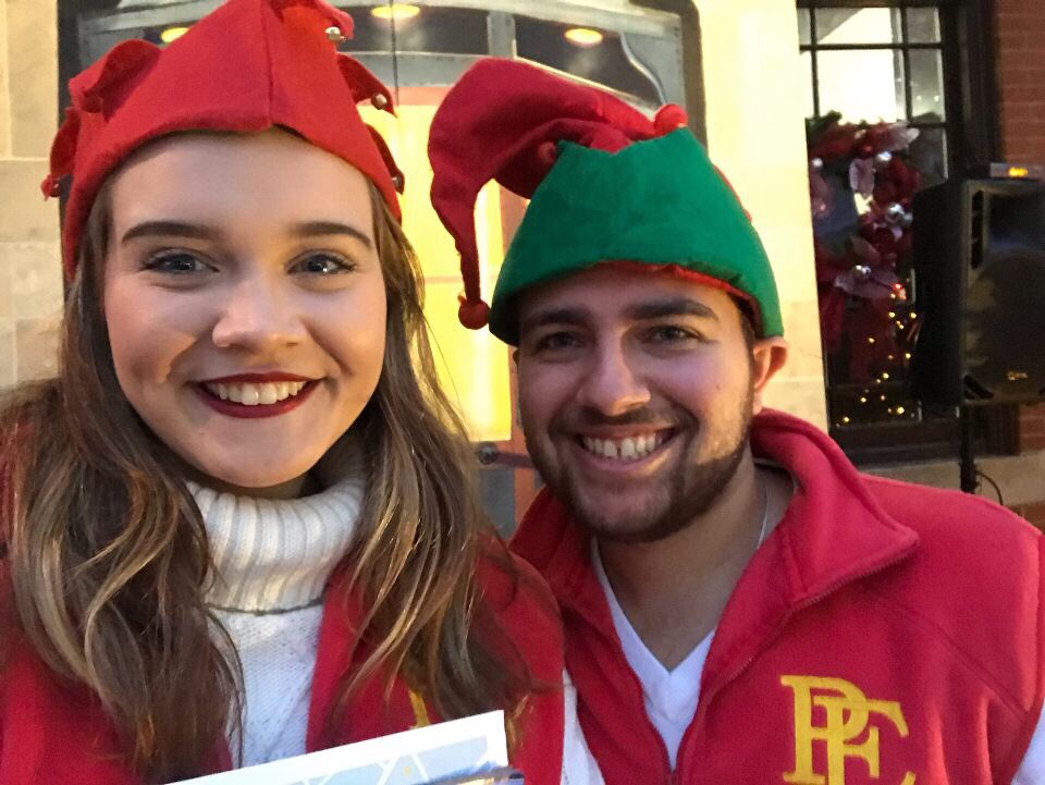 jwu_lea's tweet photo. To kickoff the beginning of the holiday season, this weekend members volunteered at the Polar Express! #jwulea https://t.co/lMj0YEmR5u