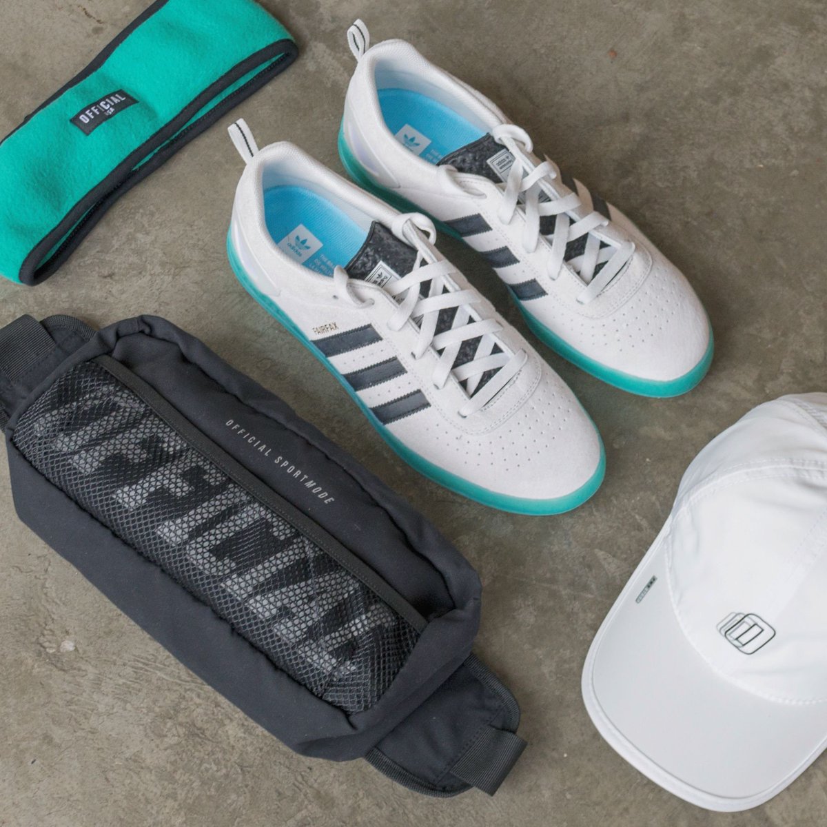 OfficialBrand's tweet photo. Our new Shoulder Bag, Pro tech strapback and the @adidasskate Benny Fairfax #palacepro #OutfitGrid #StayOfficial https://t.co/sAQ7uFbOkv