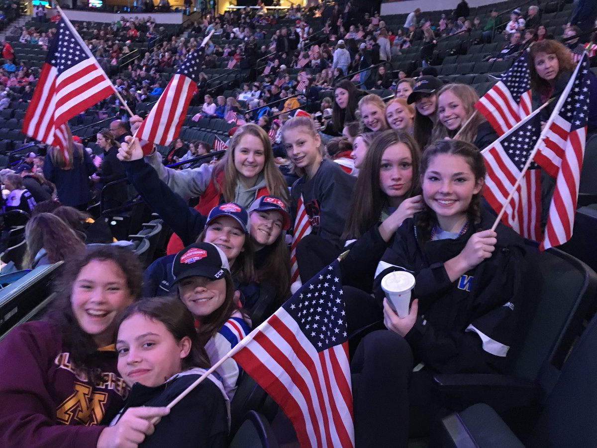 Wayzata 15u A cheering for the home team. GO USA 🇺🇸 !!! <a href="/usahockey/">USA Hockey</a> <a href="/FollowThePuck2/">FollowThePuck GIRLS</a> <a href="/MinnHockey/">Minnesota Hockey</a> <a href="/YouthHockeyHub/">YHH</a> <a href="/TeamUSA/">Team USA</a>