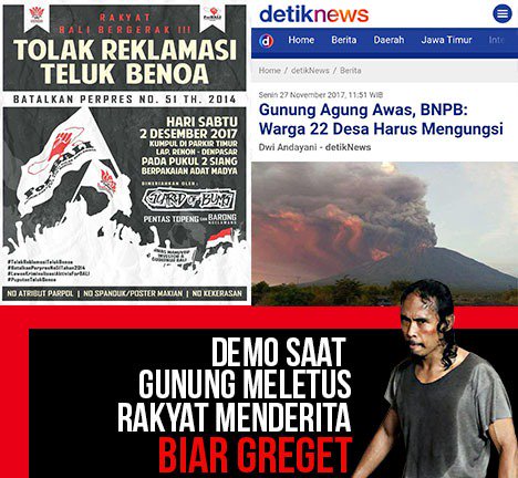 Alam aja mereka lawan, apalagi adat...