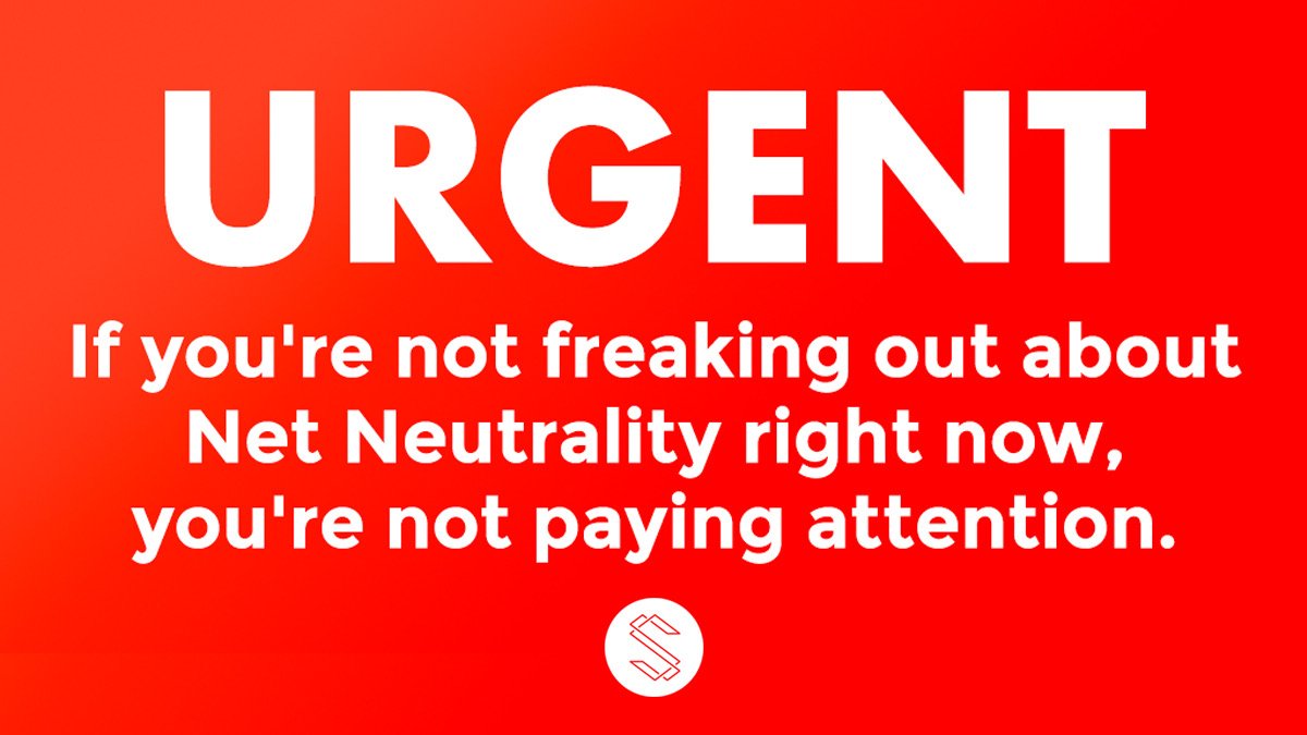 #NetNeutrality Repeal caused some backlash for <a href="/FCC/">FCC</a>, if you don’t want to pay MORE for the same #internet service that you receive today you need to wake up &amp; pay attention, vote on 12/14, after that #Substratum may be your only hope #sub $sub #SaveNetNeutrality #SaveTheInternet