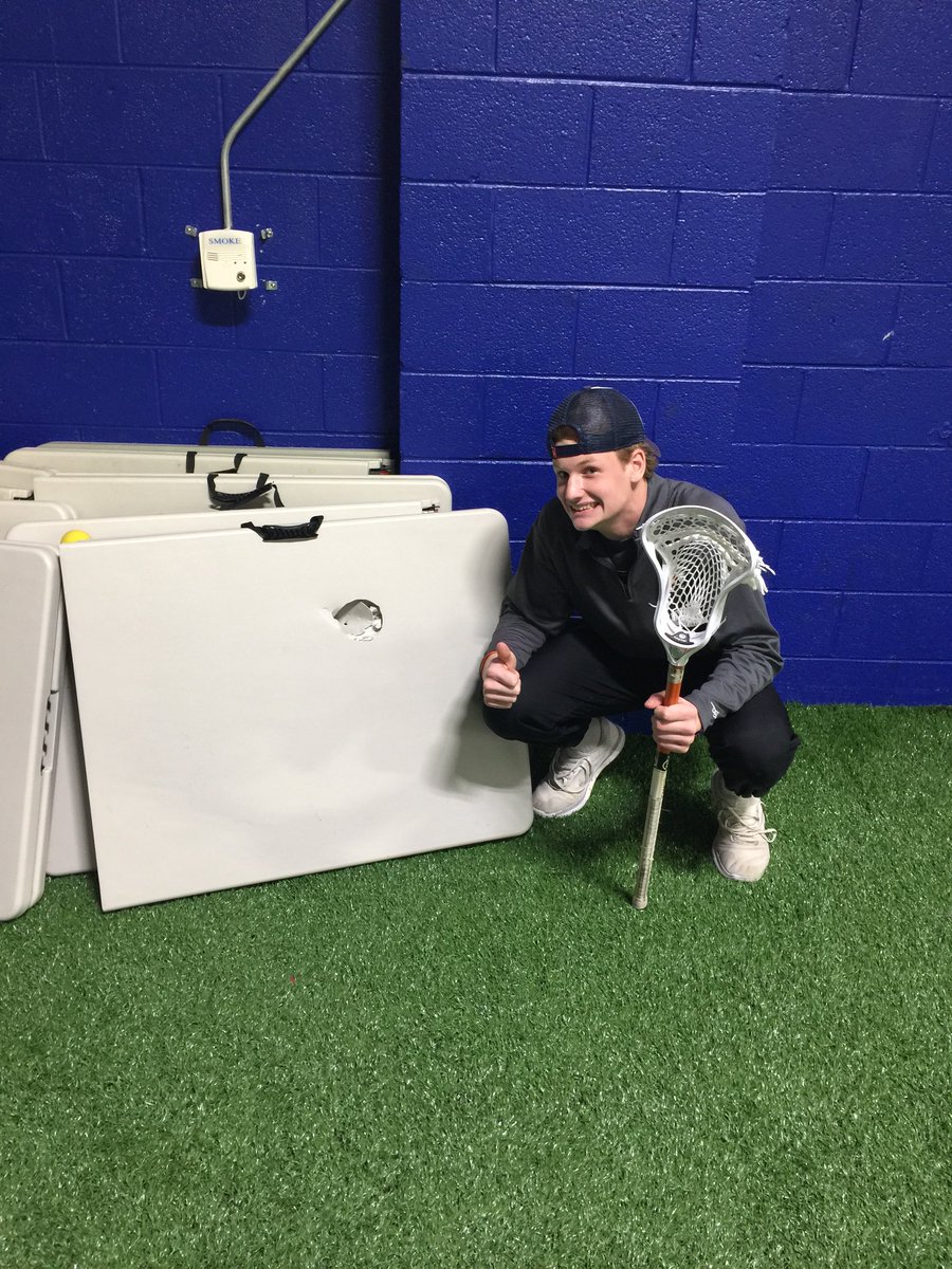 StinsonMellor's tweet photo. Cullen & his new @maveriklacrosse #tactik with @ecdlax #hero2.0 1 - Stinson Mellor Lacrosse Co folding table 0 #holdthephonehesgotacannon https://t.co/rjfVGj99gr