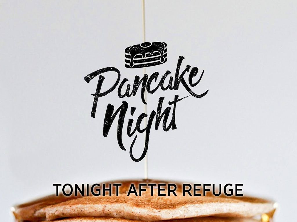 commongroundlsu's tweet photo. carbs give you energy. energy makes studying a lot easier. so come get some carbs/energy from us! #studygrounds kicks off tonight with the best breakfast food ever. pancakes. come grab some after @RefugeLSU! https://t.co/hTp9HIZ7Rb