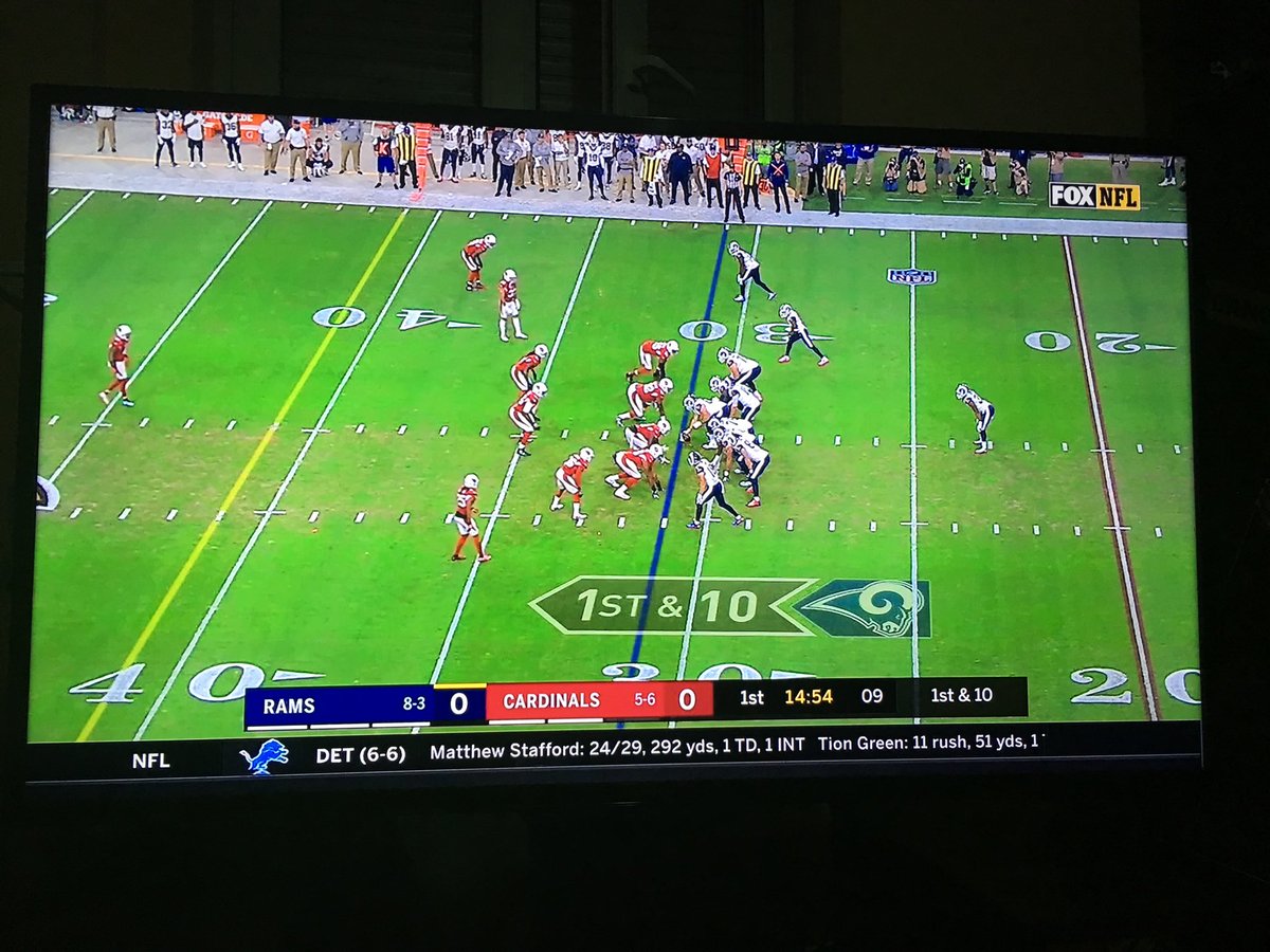 danymarica's tweet photo. Let’s gooooo @RamsNFL!!!!! #LARams #Rams #HornsUp #MobSquad #LAvsAZ #GoffTime #NFLSunday #NFL #SundayFunday #FOX @NFLonFOX @FOXTV 🏈🐑🤘🏻🌵🇺🇸 https://t.co/HwsR1LD4pZ