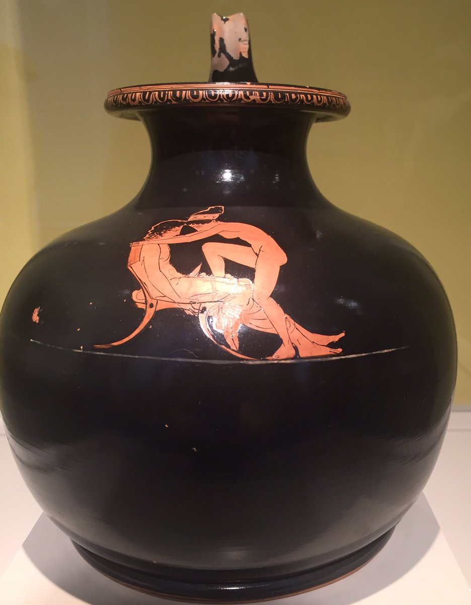 DivasScholar's tweet photo. Something for the weekend... From my #opera trip to Berlin last month.#RedFigureVase #5thcentury #Athens #Berlin #erotische #kunst #ClassicalStudies https://t.co/ckwzpZKNTL