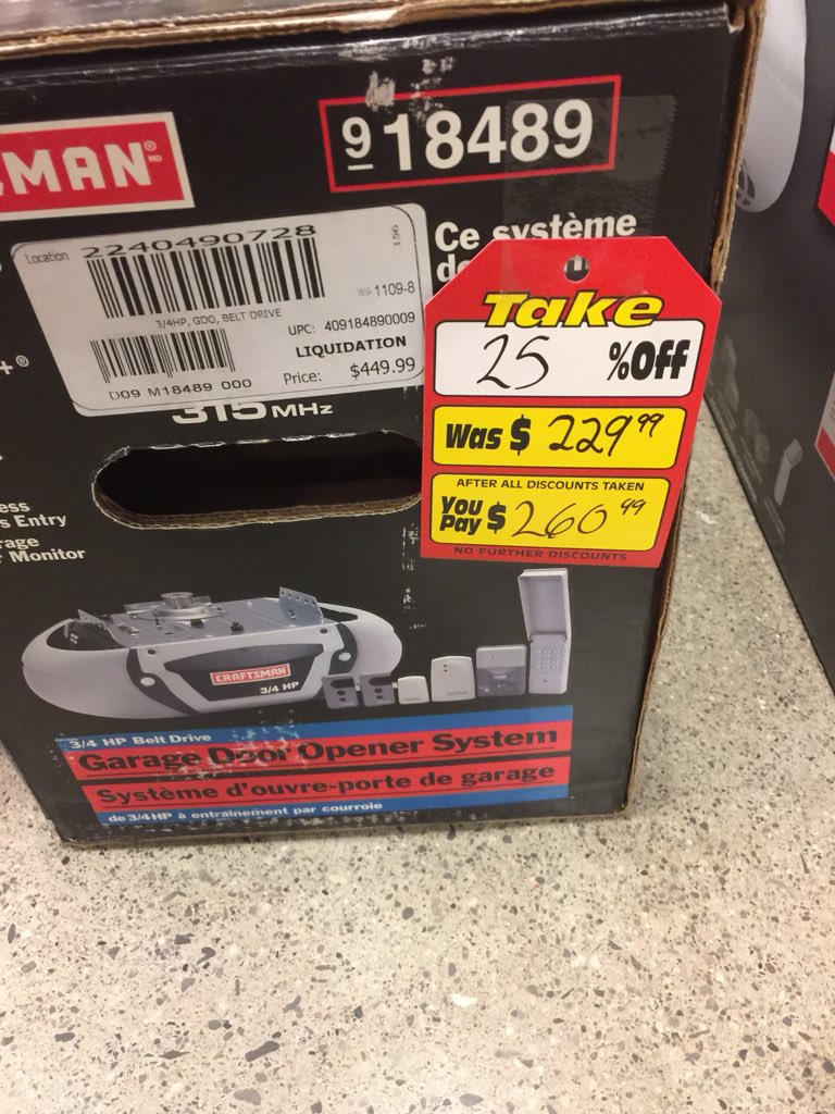 bainer45's tweet photo. @Wilnerness590 I have a pretty good one for you too Mike... #sears #hellofadeal https://t.co/6nJk1k3ehA