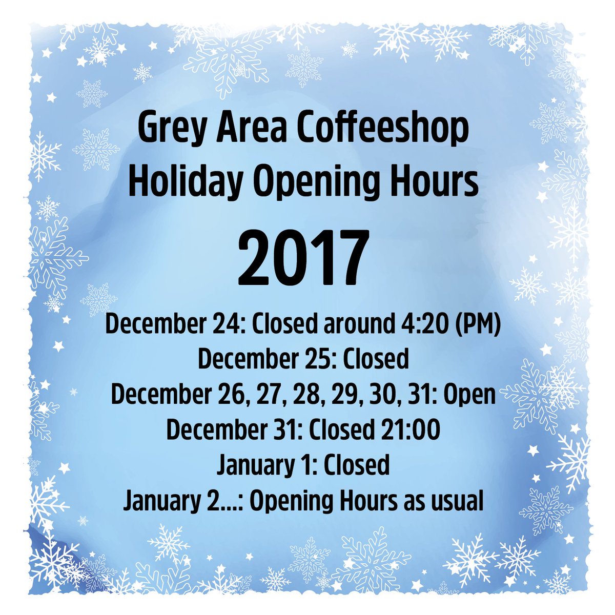 Grey Area Coffeeshop tweet media