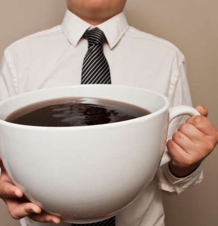 SandersAnimated's tweet photo. @ThomasSanders Just cut back to one cup. https://t.co/BAfBFMhwYZ