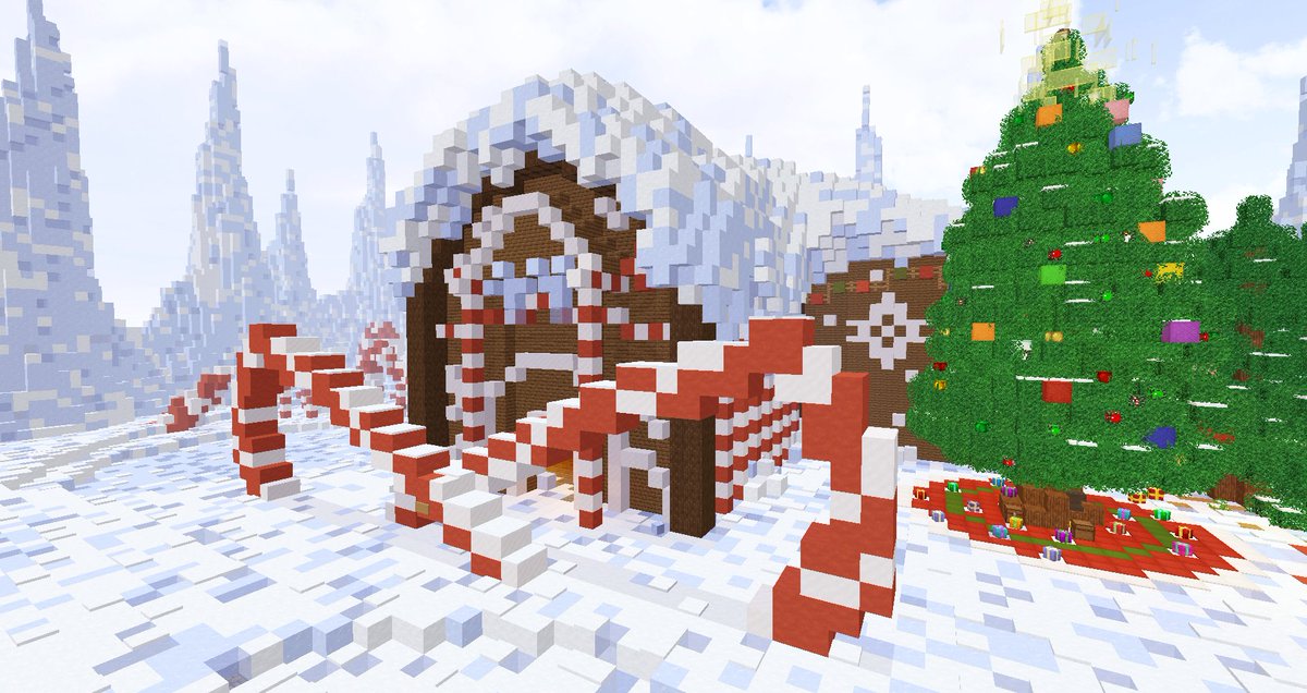 MiniKingdoms's tweet photo. The holiday season has finally come to Mini Kingdoms! 🎄⭐️ Time to stuff your stockings with a bunch of exclusive x-mas loot that can be found at /warp christmas 🎅🧦🌟 Be careful though, the north pole seems to be invaded... IP: https://t.co/L3DaFbonk8 https://t.co/JUVM85zJbf