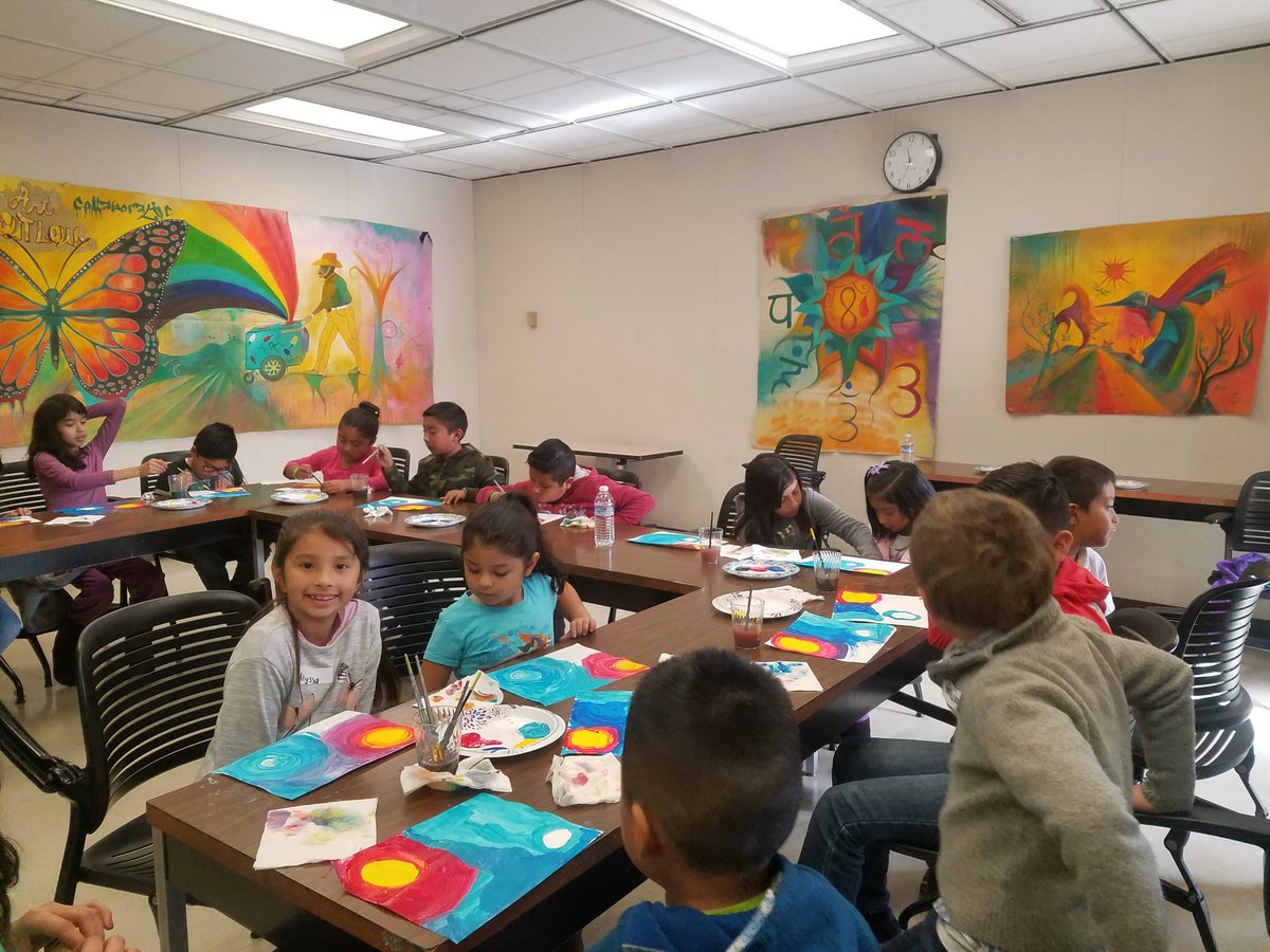 UrbanArtsCo's tweet photo. Children are the power of the Universe Urban Arts Collaborative at #ACOMI #CREATE #EXPRESSYOURSELF #NATUREISART #ARTISHEALING  #SALINAS https://t.co/hptpFOtd3n