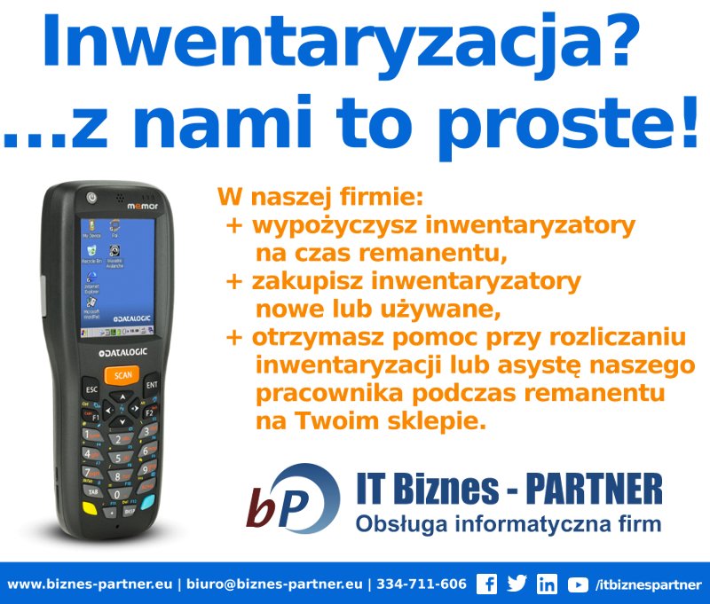 itbiznespartner's tweet photo. W naszej firmie można zakupić lub wypożyczyć #kolektory danych na czas inwentaryzacji. Pomożemy zaplanować i wykonać spis artykułów na #sklep.ie oraz rozliczyć inwentaryzację. Więcej na https://t.co/plBzymHXDR
#ITBiznesPartner #OprogramowanieDlaFirm #inwentaryzacja #BielskoBiała https://t.co/xsoIb5bU2J