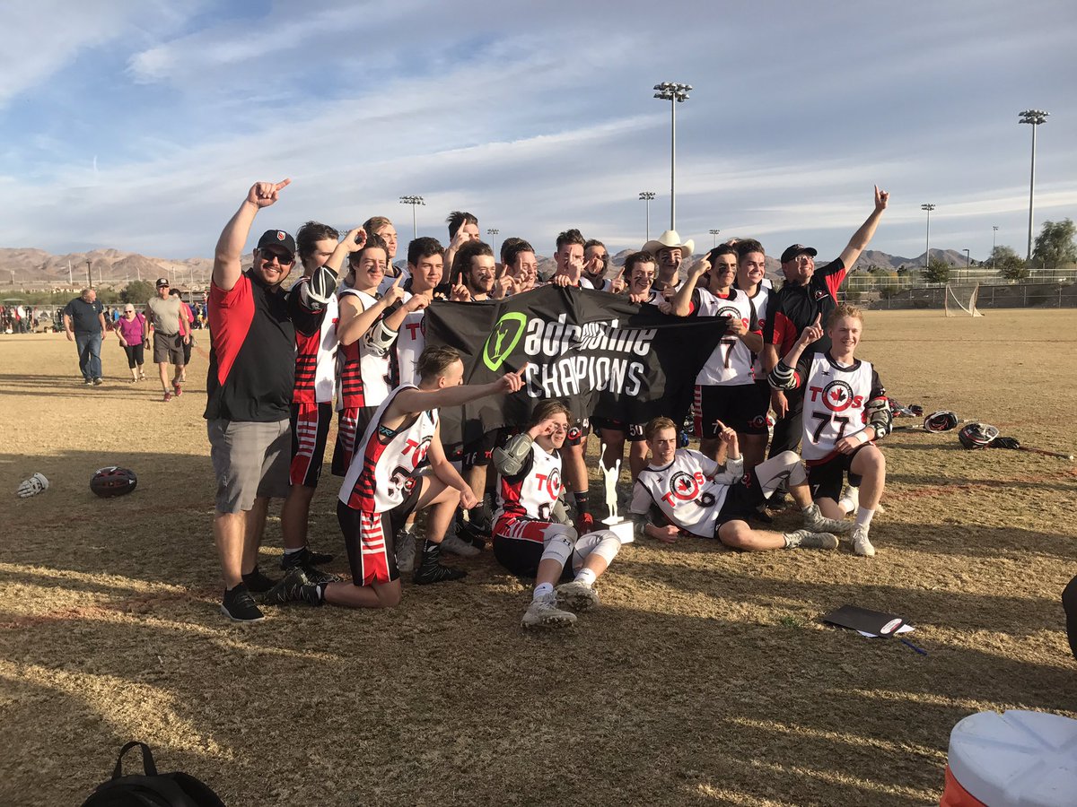 Gold for TOS U18!  9-5 and that's how Canada does it! <a href="/adrenalinelax/">Adrenaline Lacrosse</a>