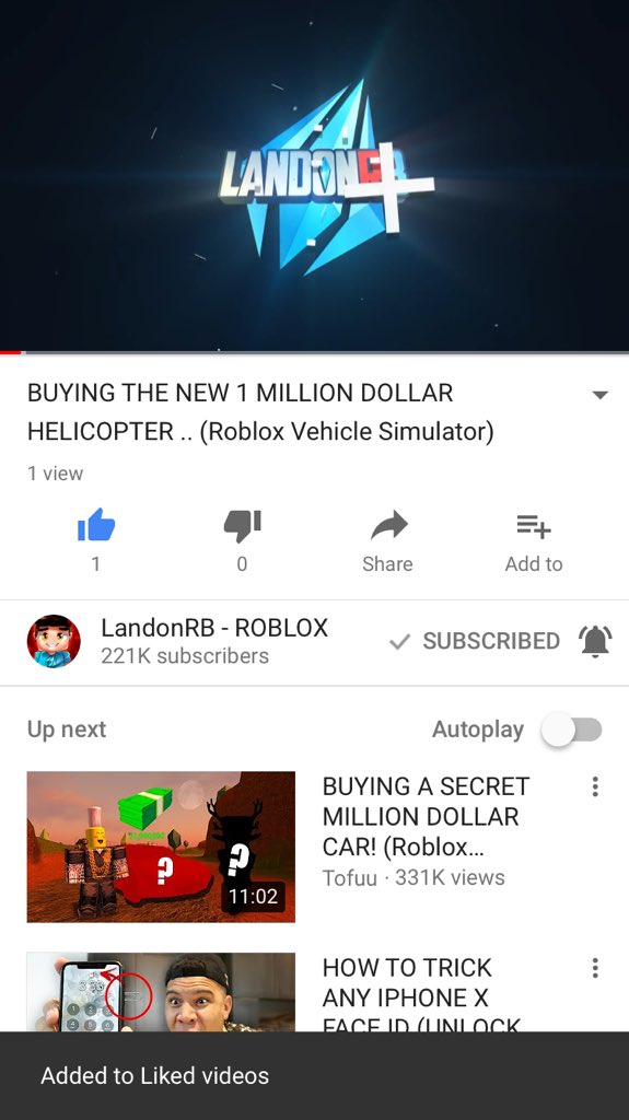 Landon On Twitter Buying The New 1 Million Dollar Helicopter Roblox Vehicle Simulator Https T Co Lli6f2kplt Via Youtube - buying 1 million robux