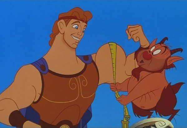 MultiversoTM's tweet photo. "Un héroe verdadero no lo es por el tamaño de sus músculos, sino por el de su corazón" 

Hércules.

https://t.co/h3hhkRKsiX