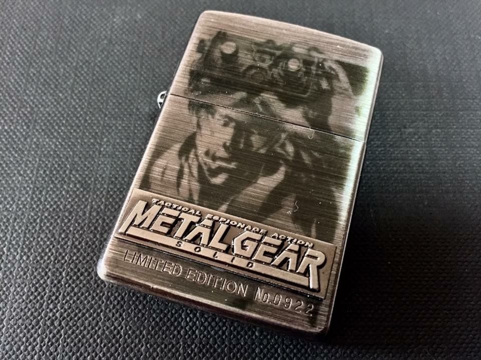 1998 METAL GEAR SOLID Zippo メタルギアソリッド 発売記念 公式 限定