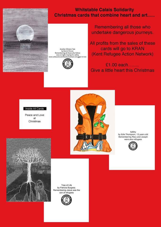 #WhitstableCalaisSolidarity will be <a href="/CurzonCbury/">Curzon Canterbury Westgate</a> tomorrow eve  for #HumanFlow UK Premiere with our #Everybodycomesfromsomewhere Calendars &amp; #ChristamasCards fundraising for <a href="/_KRAN_/">Kent Refugee Action Network (KRAN)</a>