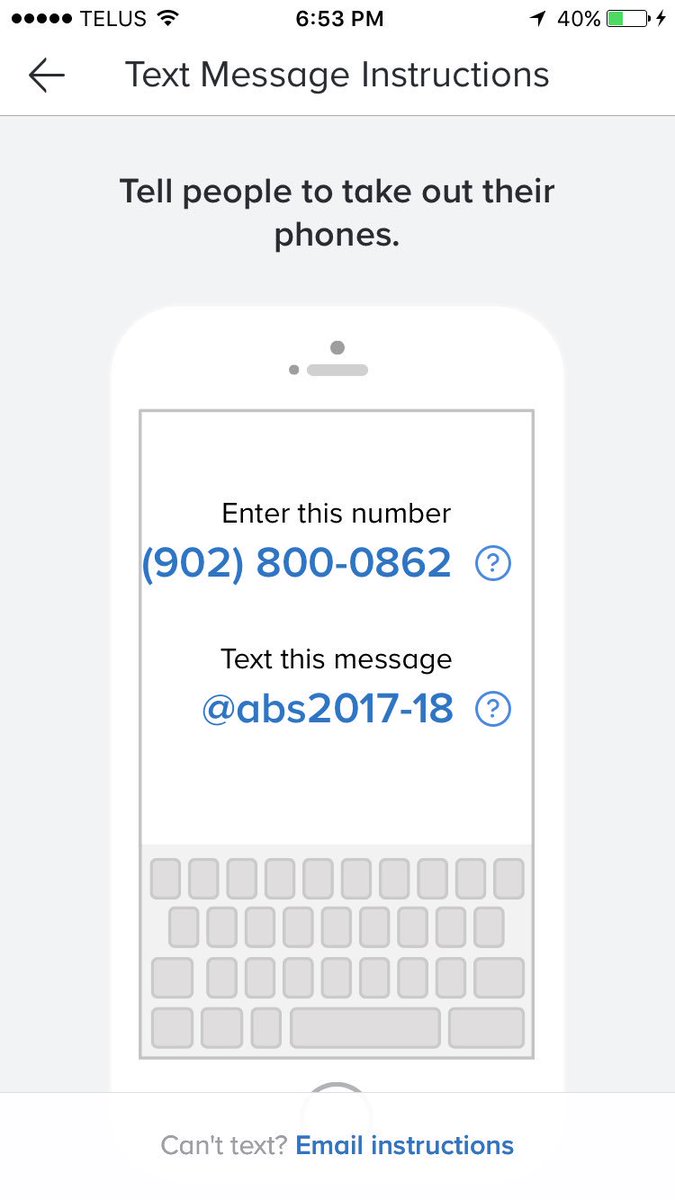 To win our prizes tonight make sure you are on our texting app so you can send in your answer!!!