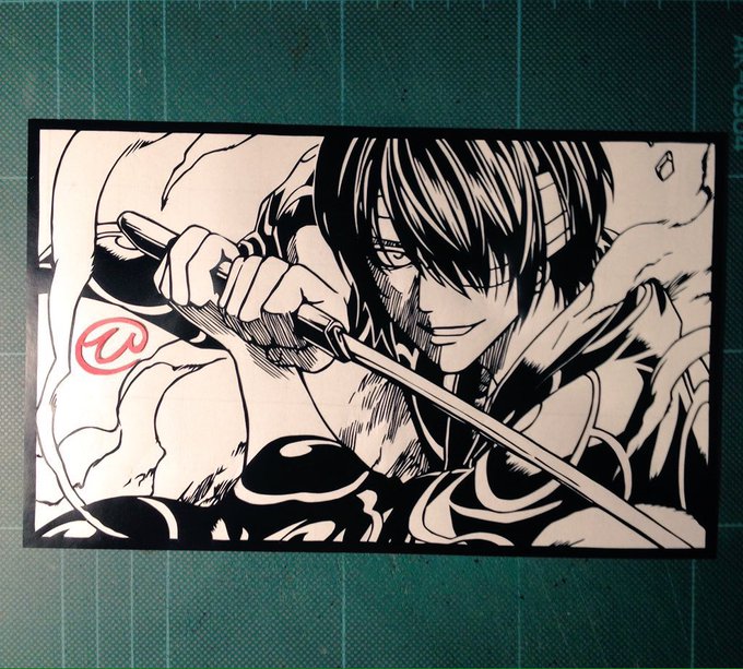 切り絵 高画質 のtwitterイラスト検索結果