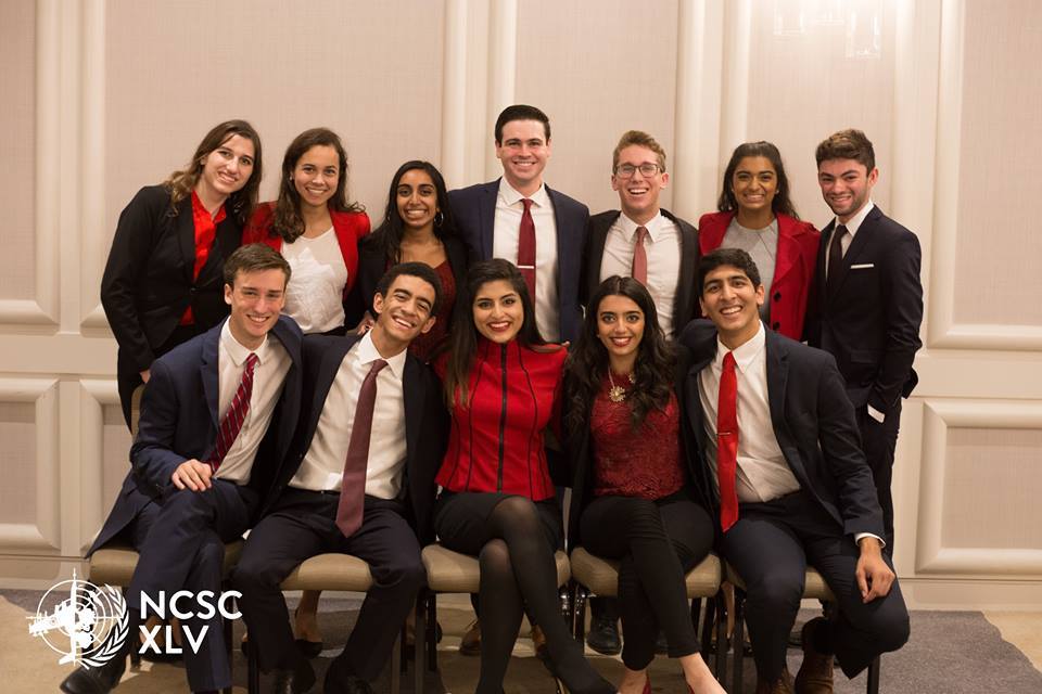 GeorgetownIRC's tweet image. Interested in joining the Secretariat of NCSC XLVI? Join us for an interest meeting in ICC 101 at 9:00 pm on Monday, December 4th. Please note that there is no previous Model UN or NCSC experience required to serve on the Senior Staff.
facebook.com/events/3866513…