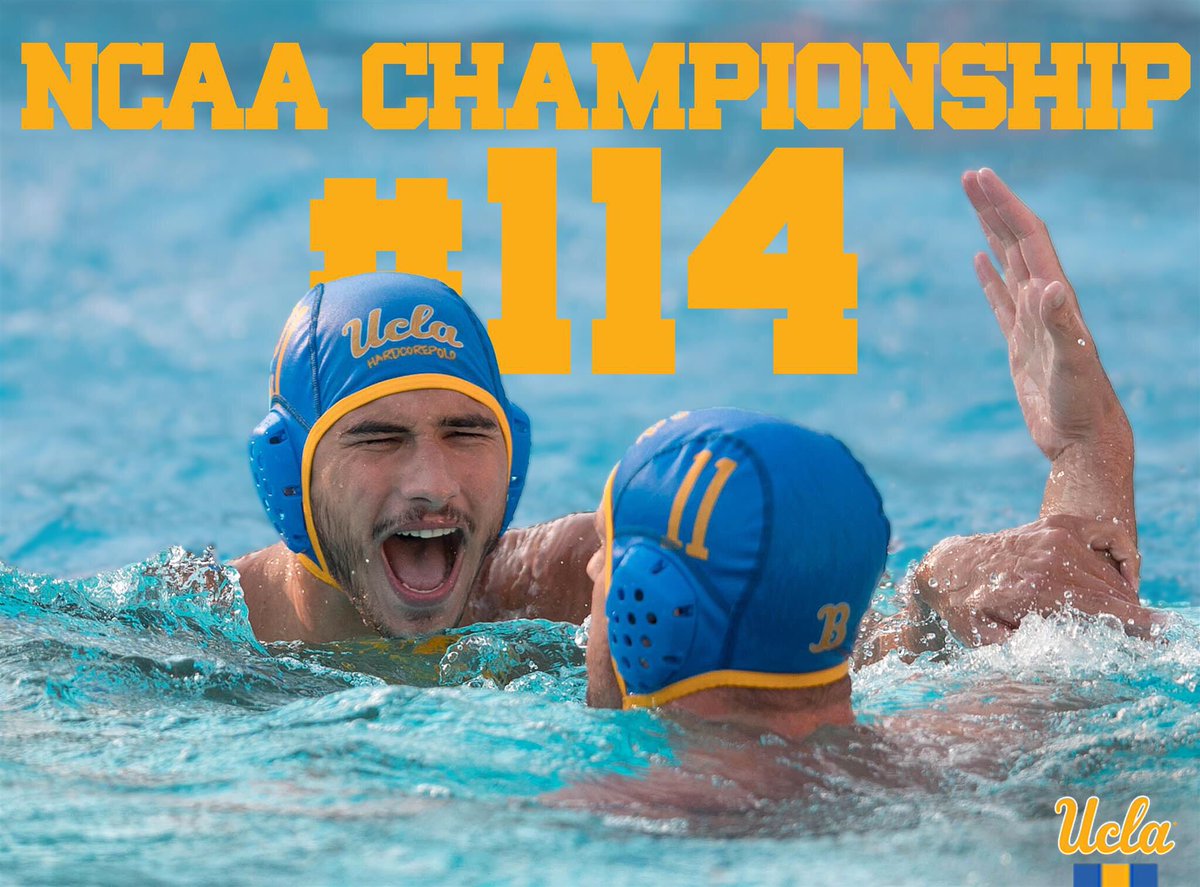 UCLAAthletics's tweet image. Congrats @UCLAWaterPolo on earning NCAA Championship #114! 

#GoBruins