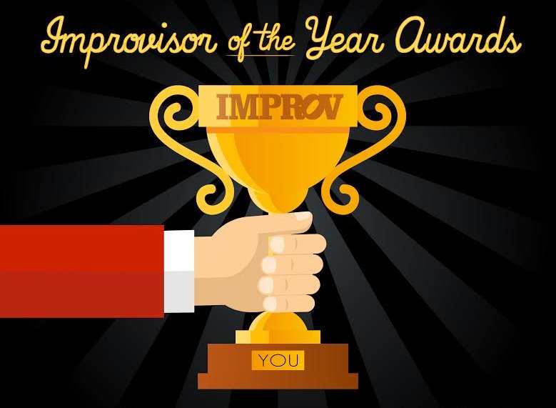 hugetheater's tweet photo. TONIGHT: It's the 7th Annual Improvisor of the Year Awards!
Everyone is nominated, anyone can win.
Hosted by MTV's Jill Bernard, with performances by Guts & Teeth, Lounge Lizzy, and Attenborough
Share your #IOTYA memories!
8pm $8 #HUGEtheater #mnimprov #improv #Minneapolis https://t.co/7iiV07Ln2Y