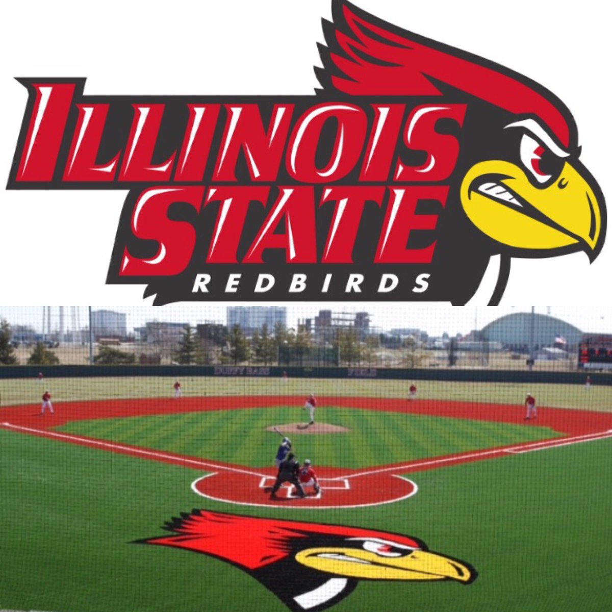 RyanCermak's tweet photo. Very excited to announce that I have committed to play baseball and continue my academic career at Illinois State University #GoRedbirds https://t.co/Kov1LdA14P