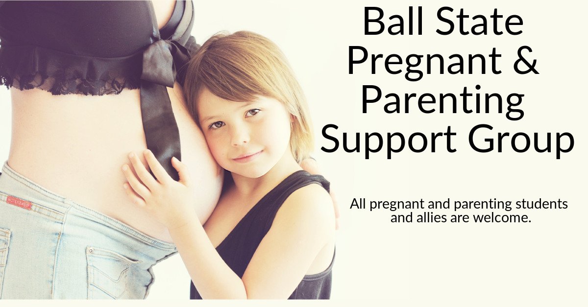 BS_SFL's tweet photo. Reminder Mon. @ 5:30pm, Bracken Library room ETRC1: last @BallState Pregnant &amp; Parenting Student Support Group meeting of the semester. Baby shower with gift baskets, games, and food! All pregnant &amp; parenting students, their children, &amp; allies are welcome! https://t.co/LZ6WQEYfRf https://t.co/HE85hr7oof