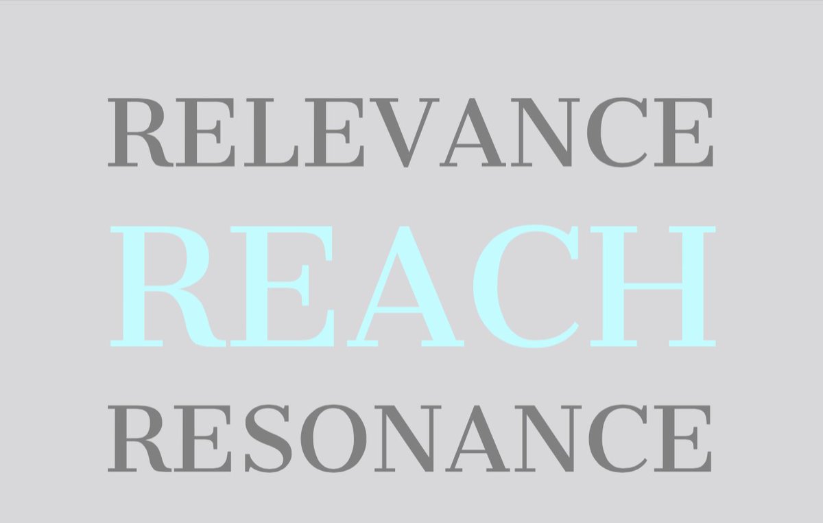 TayTorok's tweet photo. How to select the right #influencers: relevance, reach, resonance. #UFSMM https://t.co/IflD8BBJUi