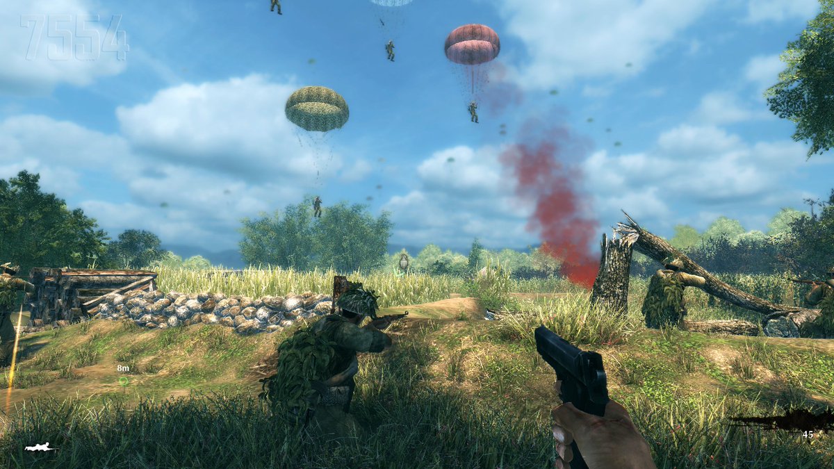 FPS_DB's tweet image. 7554: Những kí ức hào hùng/7554: Glorious Memories Revived (by @EmobiGames (now @HikerGames) 🇻🇳, 2011). It&apos;s set during the Franco-Vietnamese War from 1946 to 1954.
#FPS #Vietnam #VisionEngine #IndieGame

7554.vn
en.wikipedia.org/wiki/7554
mobygames.com/game/windows/7…