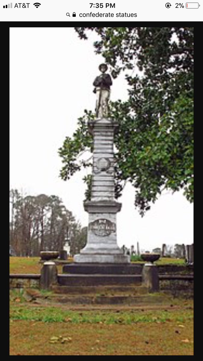 SaveOurStatues's tweet photo. A Confederate monument erected in a cemetery is very common, as families sought to honor their loved ones who fought in the war. https://t.co/VmdjNAwlIi
