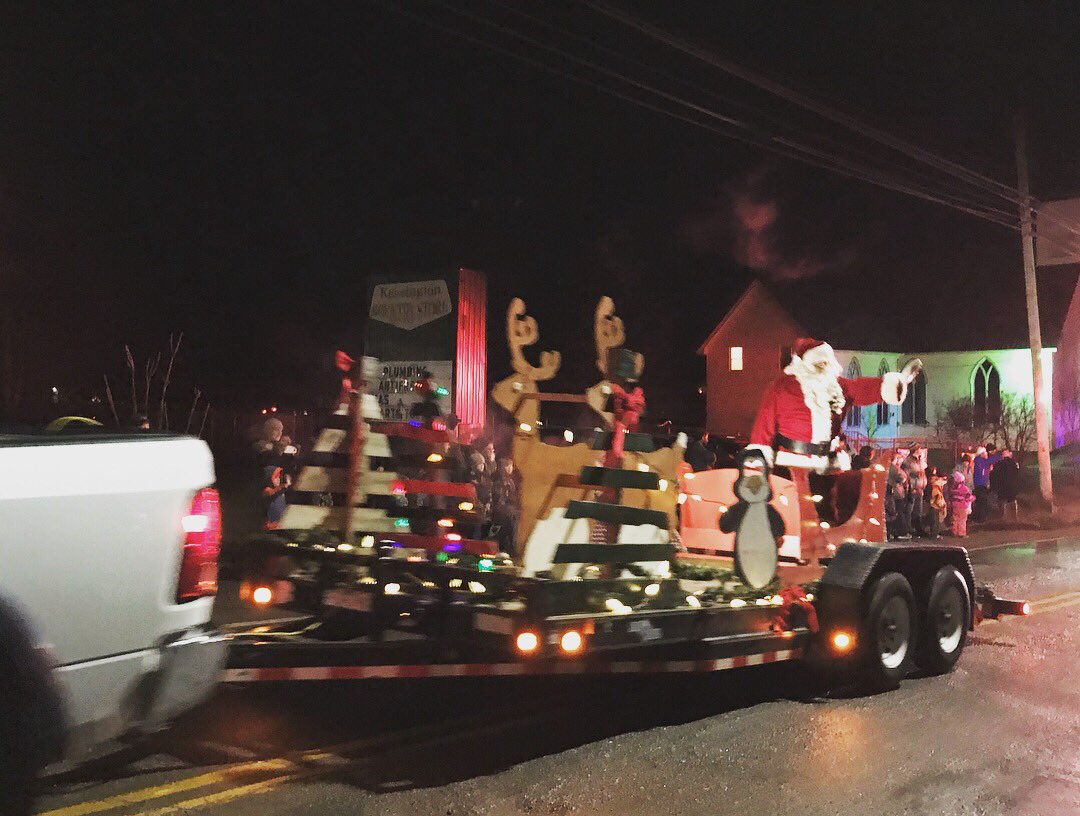 A great parade in <a href="/ktownpei/">Town of Kensington</a>! President Rosalie Profitt had a great time handing out cookies after. Merry Christmas!