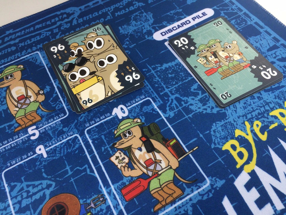 ケンビル 改めまして ゲームマーケット17秋 お疲れ様でした ご好評いただきました バイバイレミング および バイバイレミング専用プレイマット は 当社通販サイトにて 通常価格で販売を開始いたしております 是非ご利用ください よろしく