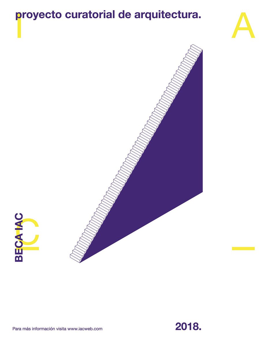 BECA IAC 2018
Para estudiantes de arquitectura en #Venezuela 
Más información en breve en iac-web.com