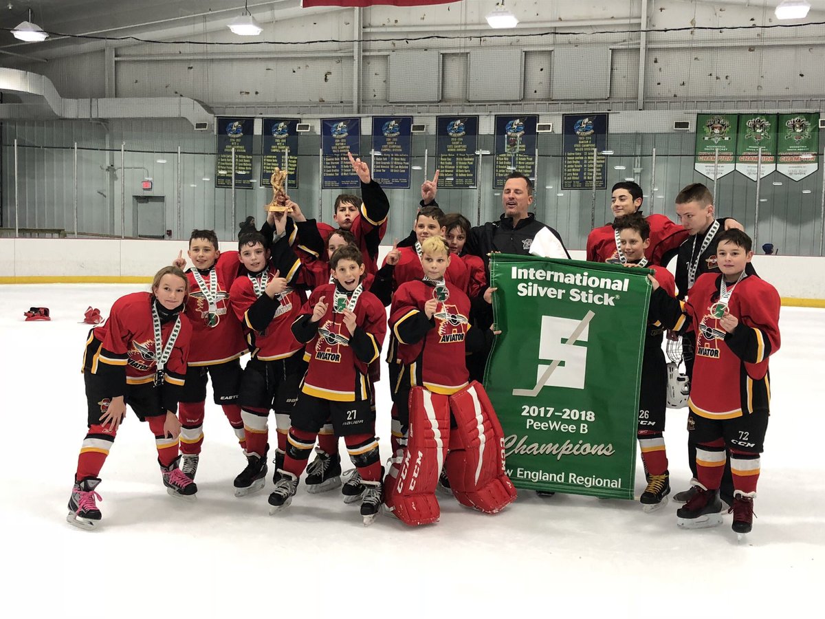 AviatorHockey's tweet photo. #Congrats to Coach Chris and the #PWMinor team as they won #SilverSticks in Connecticut this weekend! #FireUp! https://t.co/4Zt6EMlIqz