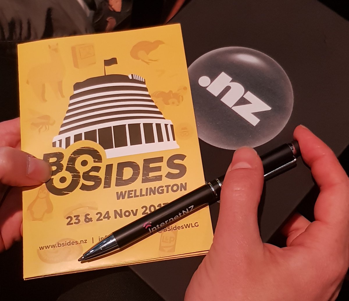 Recently we were sponsors of the infosec conference @bsidesWLG and one of our team, <a href="/nicolalauren_/">@heynic@mastodon.nz</a> has shared her experiences in our latest blog post: 
internetnz.nz/blog/bsides-we…