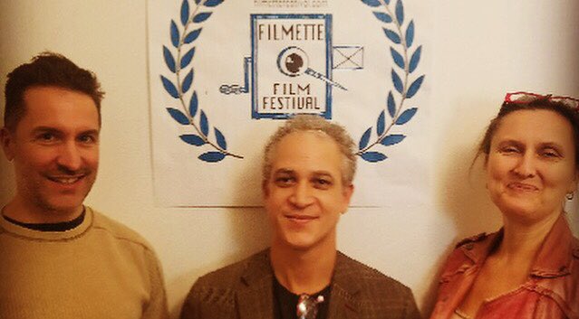 FilmetteFest's tweet image. Filmette Film Festival 2017 is now complete! Thank you everyone who attended, from @mistermysterio, @LouiTerrier and #Gisburg