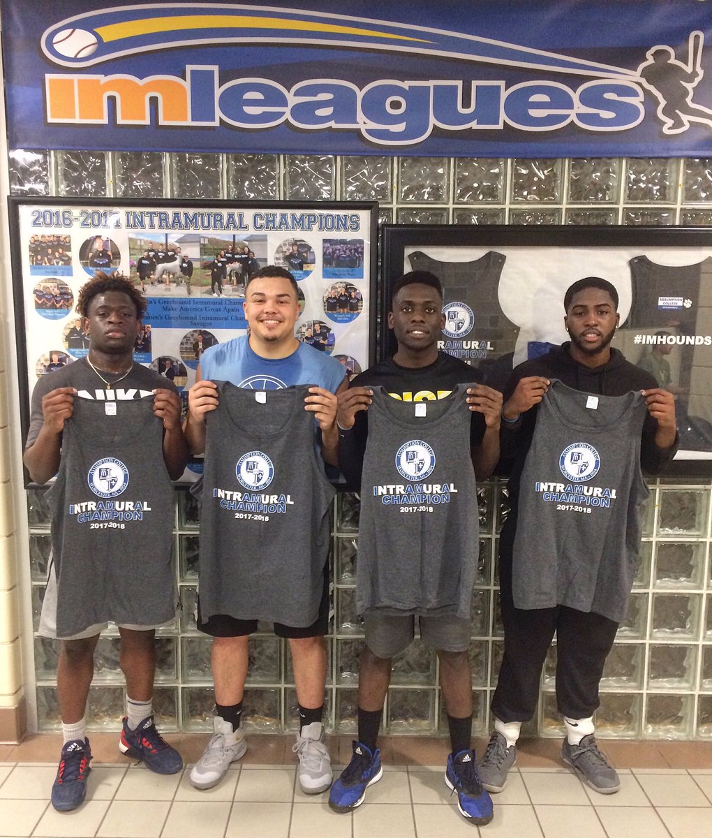 AC_Intramurals's tweet photo. "Gucci Gang" defeated the defending Champion "Chocolate Thunder" in the Men's 3v3 Basketball Final to claim this year's crown! 🏀🏆 #ACTankTime #IMHOUNDS #ACRec https://t.co/mDpSeWEYqo