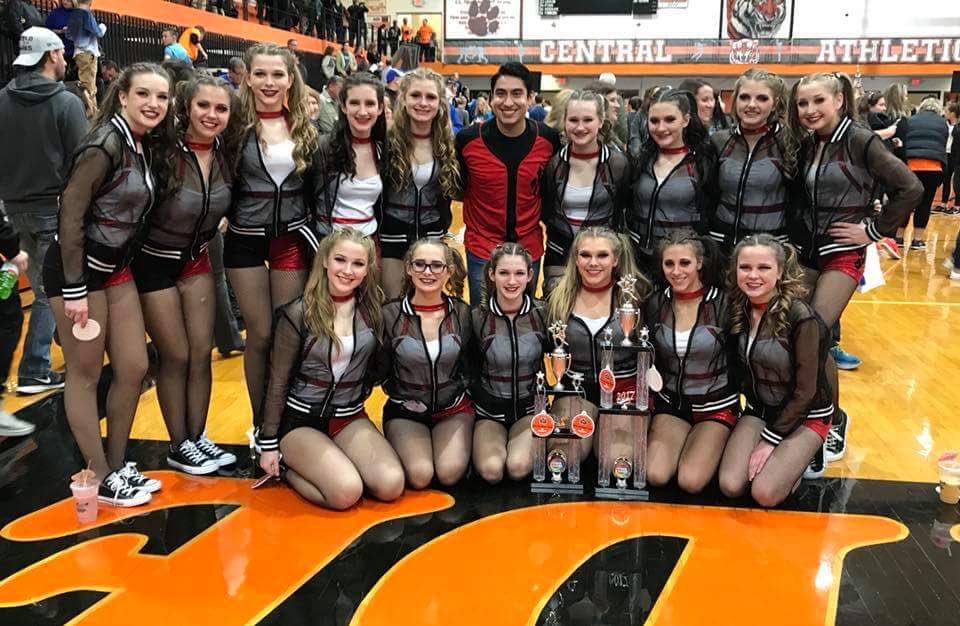 Had two great performances today at Crystal Lake Central! Bring home two trophies-1st and 3rd!! 💙💛🏆