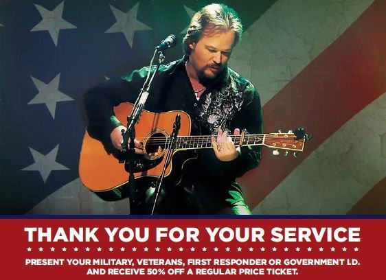 If you're gonna sing, sing LOUD. Get your <a href="/TravisTritt/">Travis Tritt</a> tickets TODAY! 🎟 bit.ly/2yyRpxi