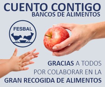 fesbal_org's tweet photo. FESBAL y los 56 Bancos de Alimentos integrados en la federación, agradecen la extraordinaria participación ciudadana, tanto en voluntarios como en donaciones y la destacada colaboración de muchas empresas en el éxito de la Gran Recogida 2017. ¡¡¡GRACIAS!!! @bancalimentos https://t.co/S3Ug9KqY20