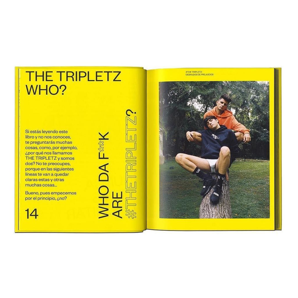 cordovacanillas's tweet photo. A book we designed for #thetripletz
#cordovacanillas #editorialdesign #bookdesign #youtuber #youtubers #influencer #editorialplaneta #libroscupula #graphicdesign #desnudosdeprejuicios #sergipedrero #yellowbook #cordovacanillas #cc https://t.co/8aomdiCXAN
