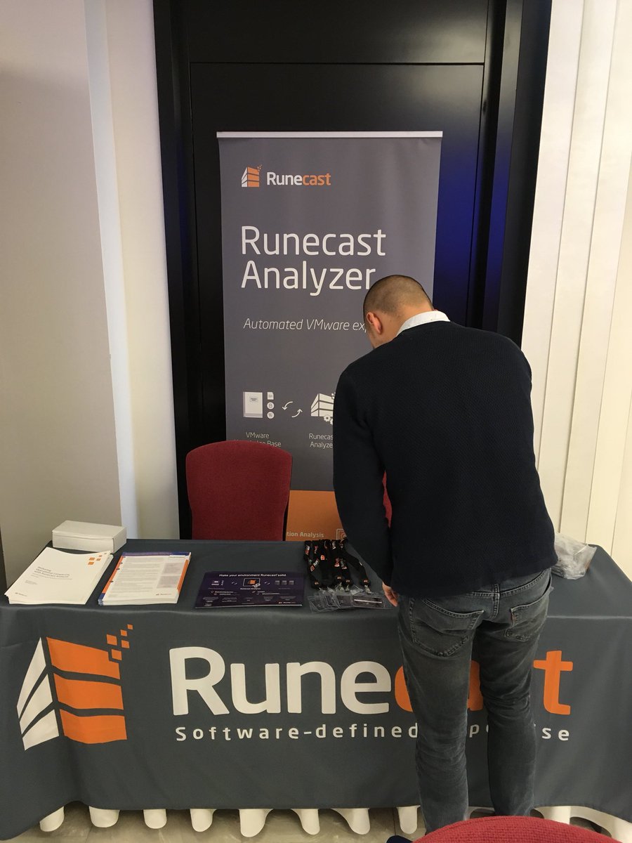 duris0's tweet photo. @RuneCastBiz preparing for #VMUGCZ to start. https://t.co/BazWZdKjok