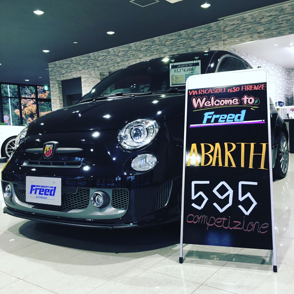 FREED_NAGAKUTE's tweet photo. 新入庫です‼︎コンパクトボディに宿るハイパワー#abarth #abarth595 #competizione #fiat #ferrari #tributoferrari #695#porsche #bmw #audi #mercedesbenz #nissan #gtr #gtr35 #r35 #r34 #r33 #r32 #nismo #toyota #lexus #japan #aichi #名古屋 #長久手 https://t.co/WyD0K3Nmze