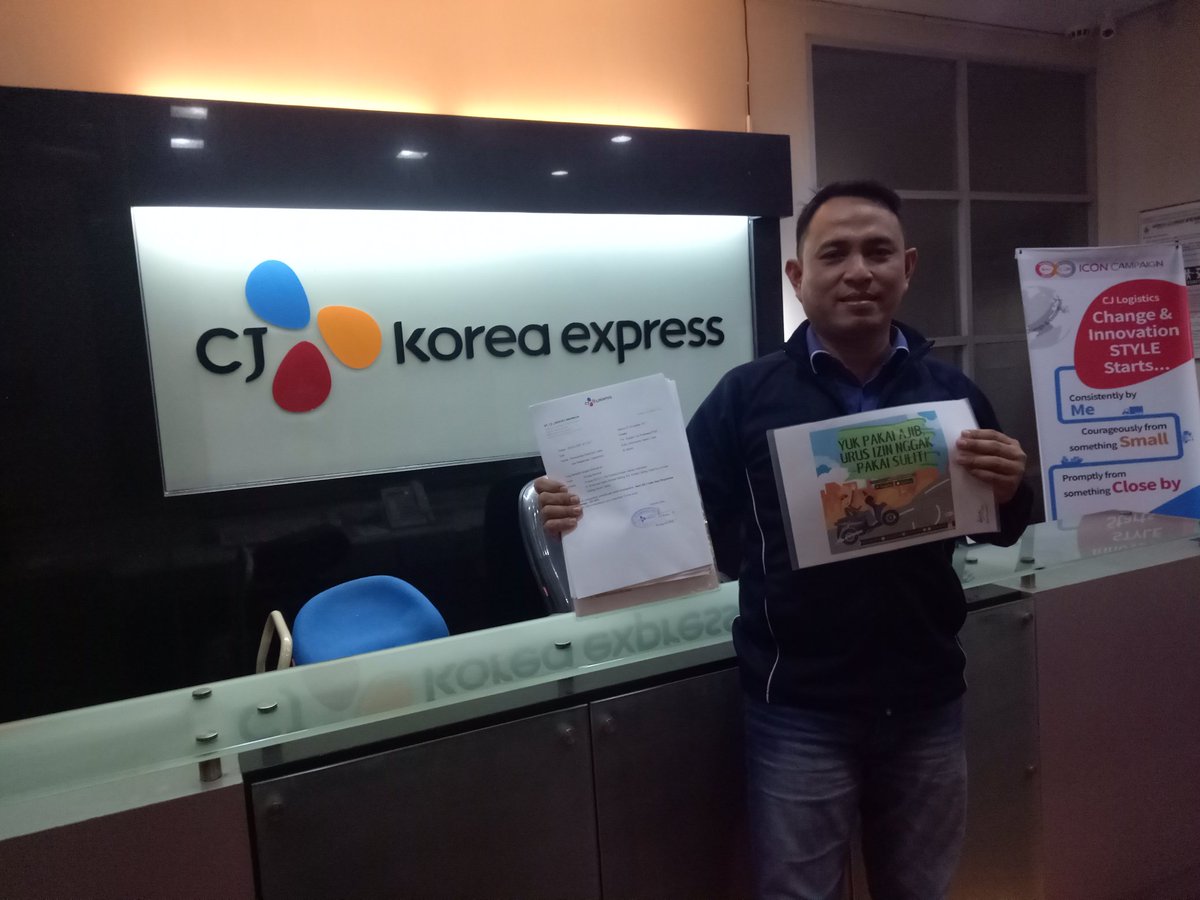 AgeHarry's tweet photo. Layanan AJIB ☎ 1500164👍 SIUJPT PT CJ Korea Express @AJIBPTSPDKI @layananjakarta @don_magnifico @ricki_mulia @edyJDM #MudahnyaUrusIzin #LayananAJIB #TanyaAJIB #SETIA #AJIBPTSP https://t.co/mAuiR3BlT7