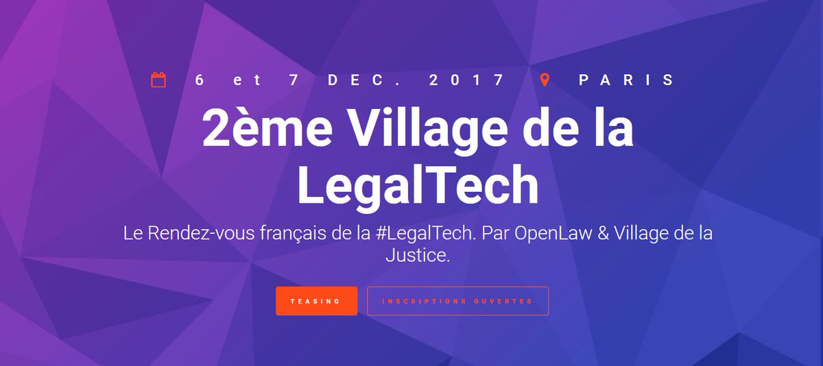 LexisNexisFr's tweet photo. #LexisNexis partenaire du Village de la #LegalTech, les 6 et 7 décembre prochains aux Docks de Paris à la Plaine Saint Denis, organisé par le @Villagejustice et @OpenLaw_fr. Toutes les infos : https://t.co/BWaBefqRzj #LexisIntelligence https://t.co/bnpbJpn8g2