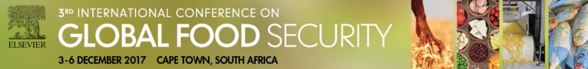 IDRC_ESARO's tweet photo. Excited to be among 660 delgates from 60 countries at the 3rd International Conference on Global Food Security.
#conf_gfs2017 #GFSconf2017 #FOODSEC2017 https://t.co/153C7VZvT0