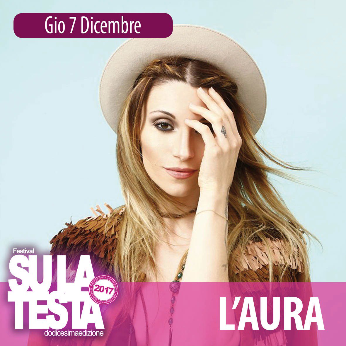 SuLaTestaFest's tweet photo. #giovedì sarà una super serata @apostrofoaura #Albenga #slt2017 https://t.co/p11pnh6IZn