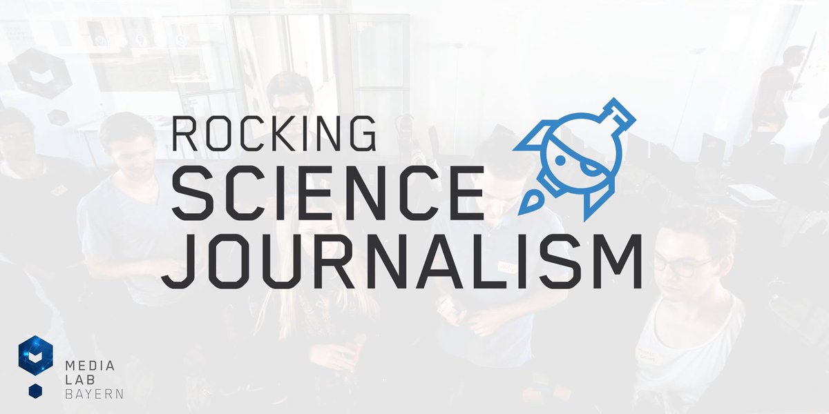 Hallo Welt! Pünktlich zur #wissenswerte starten wir was Neues: ROCKING SCIENCE JOURNALISM 🚀, ein Programm für mehr Innovation im Wissenschaftsjournalismus gem. mit @BoschStiftung.
Los geht‘s mit dem #rsjcamp! #ww17 medialab-bayern.de/rocking-scienc…