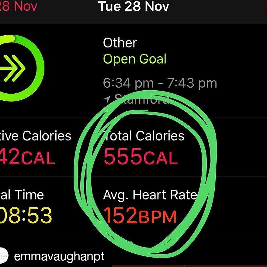 clubbercise's tweet photo. We love a good #trackerselfie keep tagging us in your calorie burn results from class 💪 💜 #MondayMotivation https://t.co/7wPzivIfv3